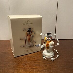 Hallmark Christmas Ornament 2007 THE MAGIC OF FROSTY Frosty the Snowman H67